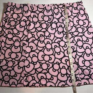 Hello Kitty Pink and Black Mini Skirt